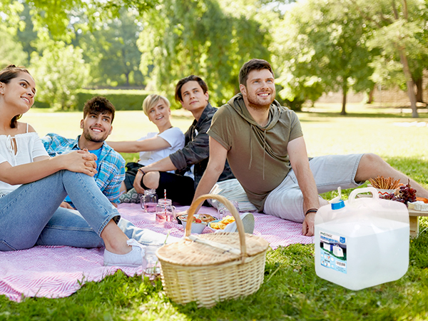 water camping storage gallon jug container portable bag tank