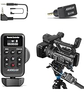 AODELAN Remote Control Camcorder Wireless Zoom Controller with LANC or 2.5mm Remote Jack for Sony...