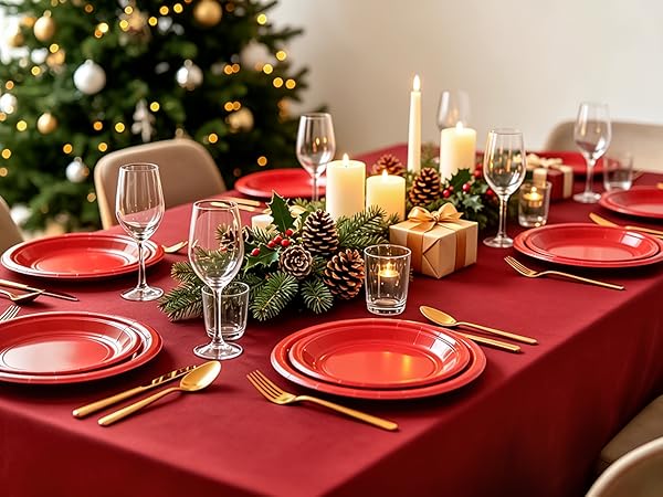 Christmas Paper Plates