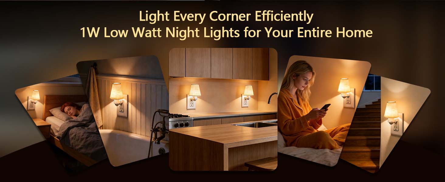 night lights plug into wall