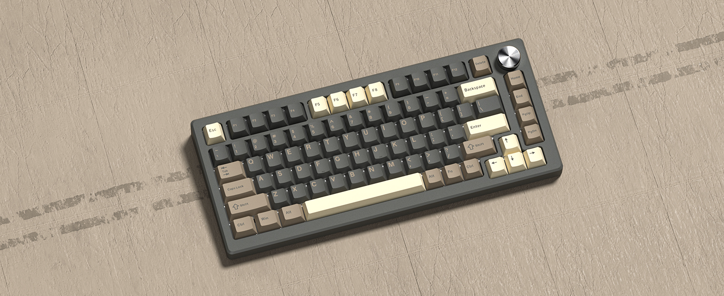 womier retro mechanical keyboard keycaps cherry profile pbt
