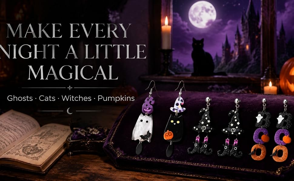 Acrylic Dangle Earring