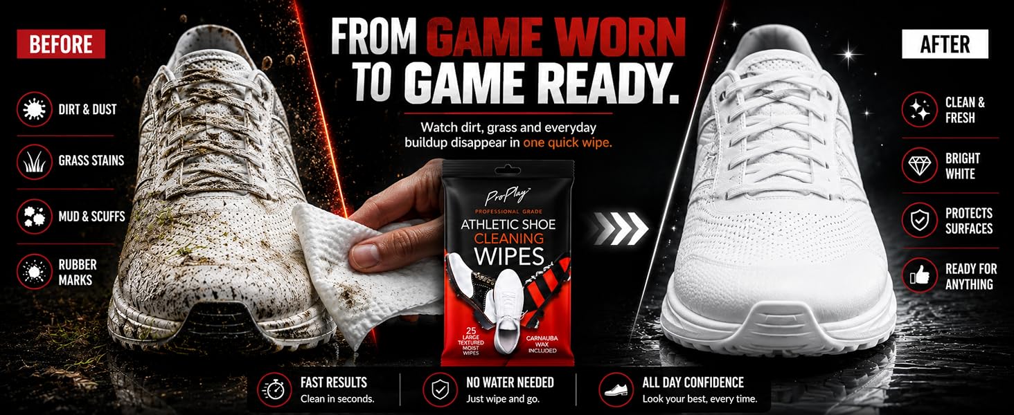 Golf Shoe Wipes
