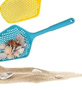MUYIZI Beach Mesh Shovel with Beach Mesh Bag Shell Bags for Holding Beach Shell, Toys Kids Filter...