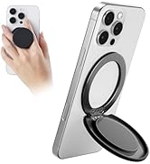 Grippopso for MagSafe Phone Grip, Magnetic Phone Grip Holder Built-in Phone Stand, Magnetic Colla...