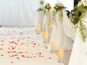 battery operated candles with timer