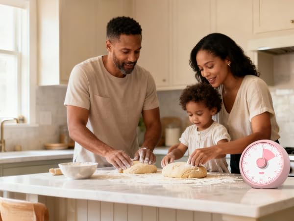 Track proofing and baking times clearly, so you can focus on creating delicious memories