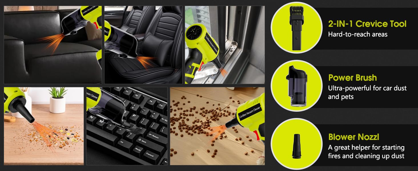 2-in-1 crevice tool