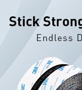 Hook and Loop Tape with 3M Super Sticky Self Adhesive 9448A 2
