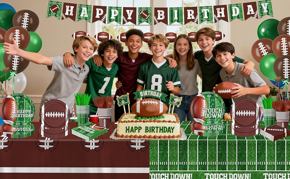 Football Birthday Party Decorations