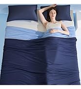Elegear Cooling Comforter King Absorbs Body Heat to Keep Cool, Double-Sided Cooling Blanket for H...