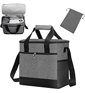 Projector Bag With Cable Storage - Large Capacity Case With Adjustable Strap, Handles, Front &amp; Do...