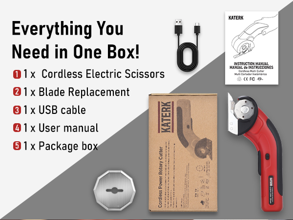 Cordless Electric Scissors