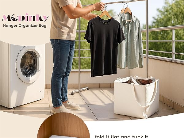 Clothes Hanger Organizer Bag