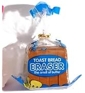 Toast Bread Eraser Stationery Bread Shape Pencil Eraser Sketching Tools Drafting, Bread Eraser Ca...