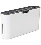 Paper Shredder for Home Office, White Compact Design, 2 Sheet Crosscut Paper, 10 Mins Running Time