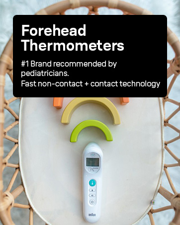 Forehead thermometers - #1 brand recommended by pediatricians