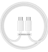 USB C to USB C Monitor Cable 8K/4K, 40Gbps USB C Fast Data Transfer 3.3FT, USB C 3.2 Gen 2 Cable ...