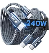 LISEN for iPhone 17 Charger Cord 240W USB C to USB C Cable Type C Charger Fast Charging Cord USBC...