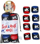 TOSS &amp; ROLL NN’ Hole Balls ONLY | Targets NOT Included | Toss &amp; Roll On Land + Water Cornhole | P...