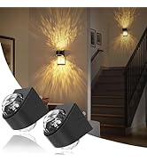 JandCase Night Lights Plug into Wall, 2 Pack Star Projector Night Light with 3000K Soft White, Au...