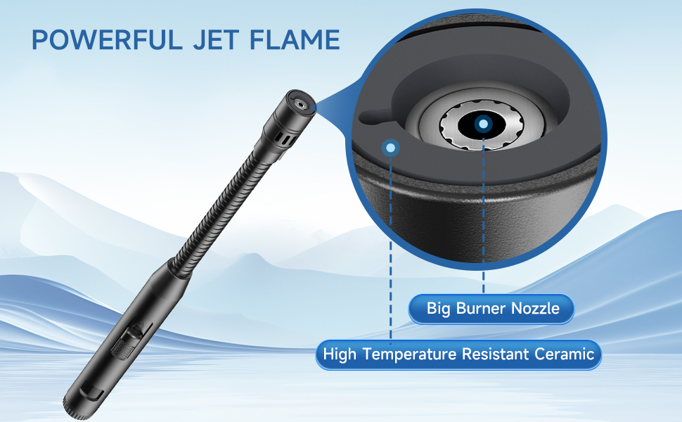 Windproof Butane Lighter