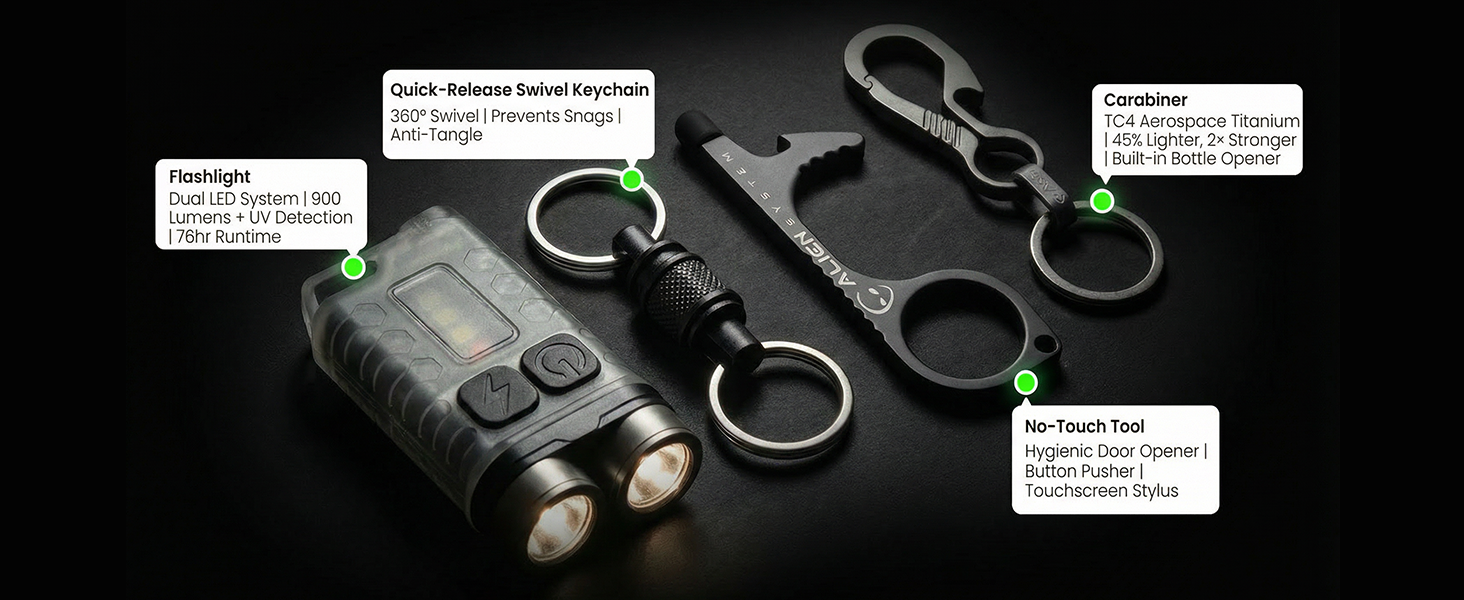 clip for keychain travel carabiner key chain hook clip keyring hook tactical key holder key pull