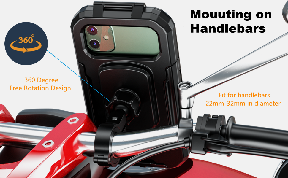 motorcycle phone mount