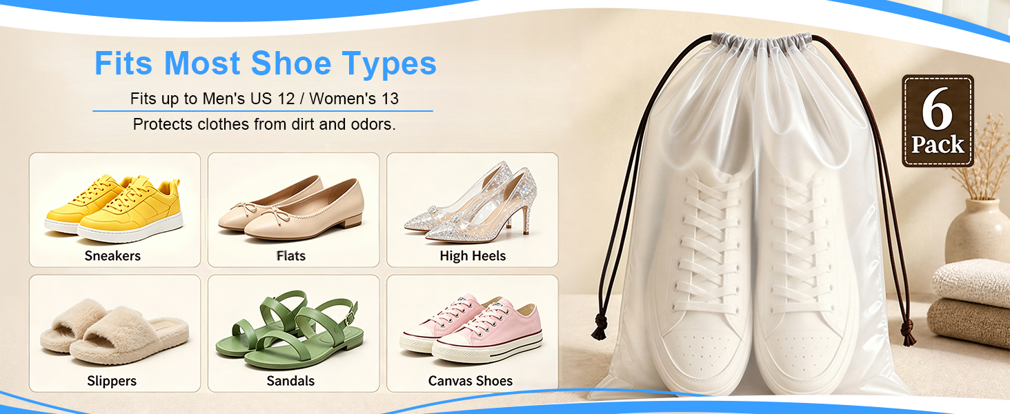 Fits Most Shoe Types: Sneakers?Flats?High Hells?Slippers?Sandals?Canvas Shoes