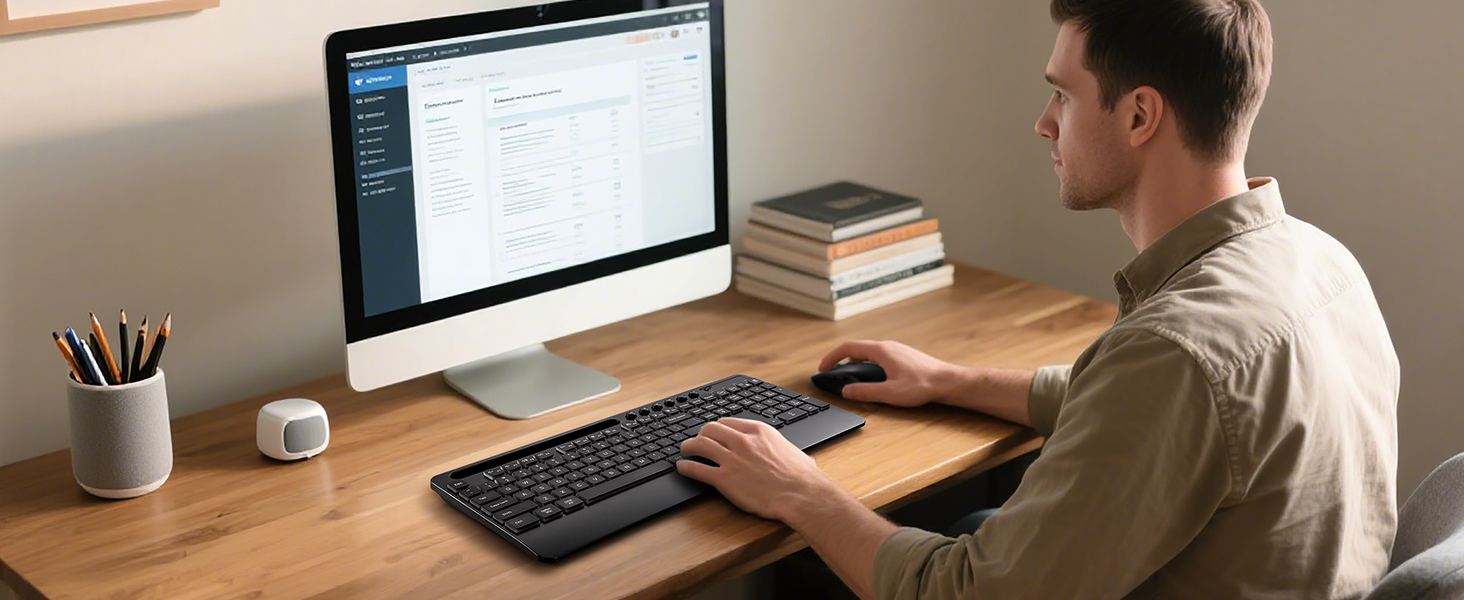 rechargeable keyboard and mouse