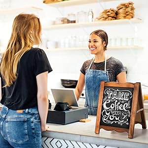 Tabletop Chalkboard Sign
