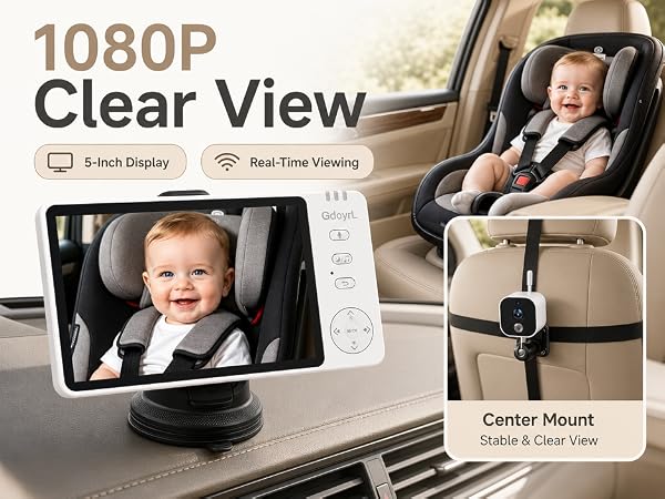 Wireless Baby Car Camera
