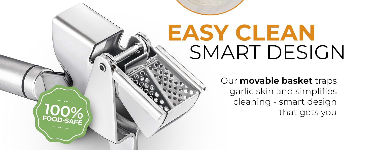 garlic press garlic press stainless steel garlic crusher