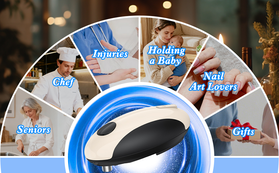 rechargeable can opener cordless battery operated powered usb automatic auto electric one touch mini