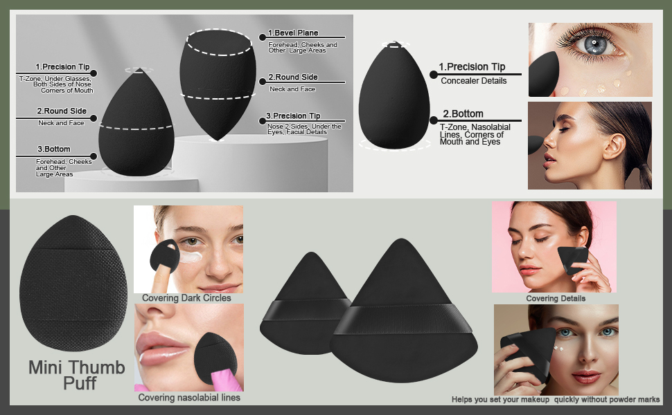 Makeup Sponge Set