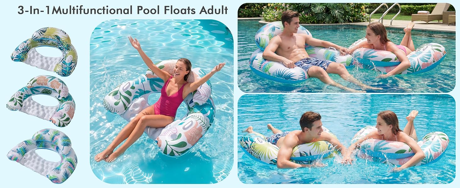 inflatable pool floats for adults