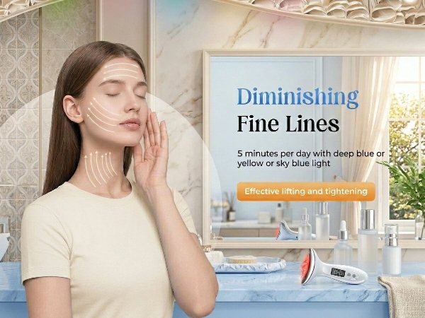7 Color Red Light Therapy for Face Anti-Aging