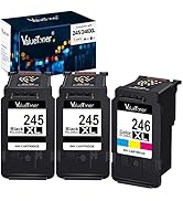 Valuetoner Ink Cartridge Replacement for Canon Pg-245Xl Cl-246Xl PG-243 CL-244 to use with MX492 ...