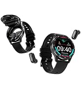 X7 2 in 1 Smart Watch with Earbuds Smartwatch TWS Bluetooth Earphone Health Monitor Sport Watch F...