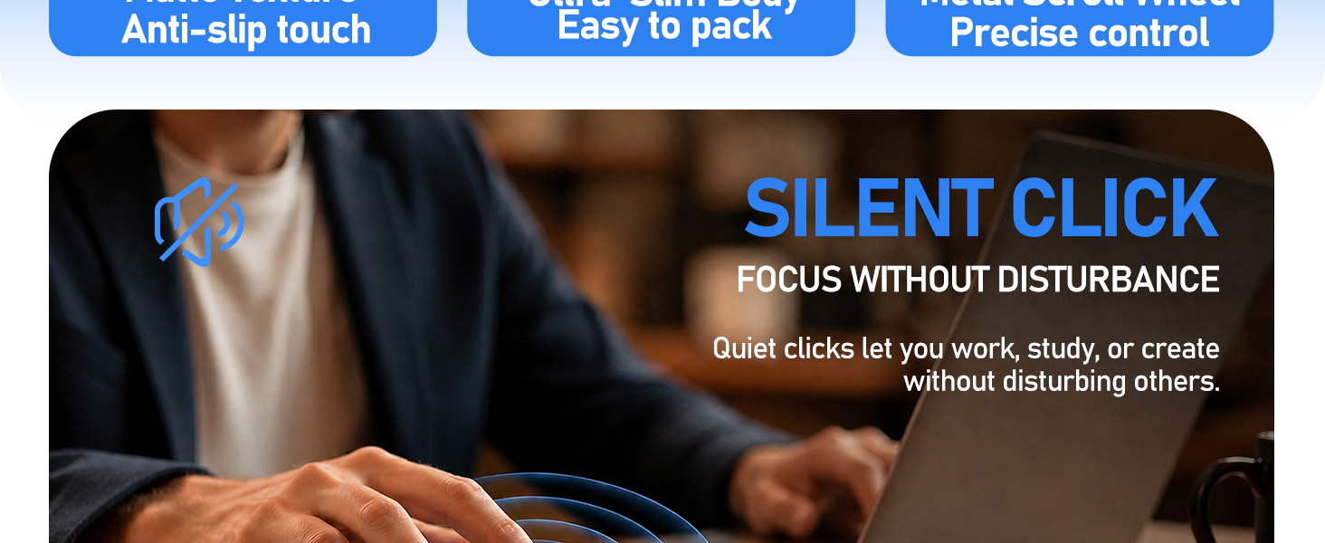 Bluetooth Travel Mouse