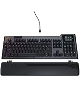 Turtle Beach Command Series KB5 Full-Sized Mechanical Gaming Keyboard with 2.4” Touchscreen, Tita...