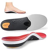 PCSsole Heavy Duty Arch Support Insoles,220+lbs Plantar Fasciitis Orthotic Insoles,Work Boot Shoe...