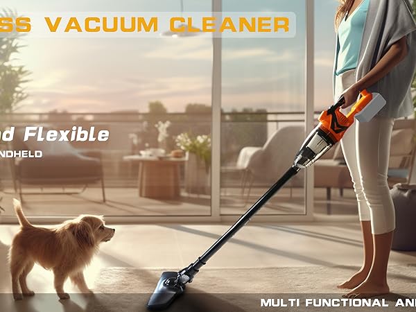 Vacuum cleaner cleaning cordless handheld stick rechargeable battery filter hipa kpa strong
