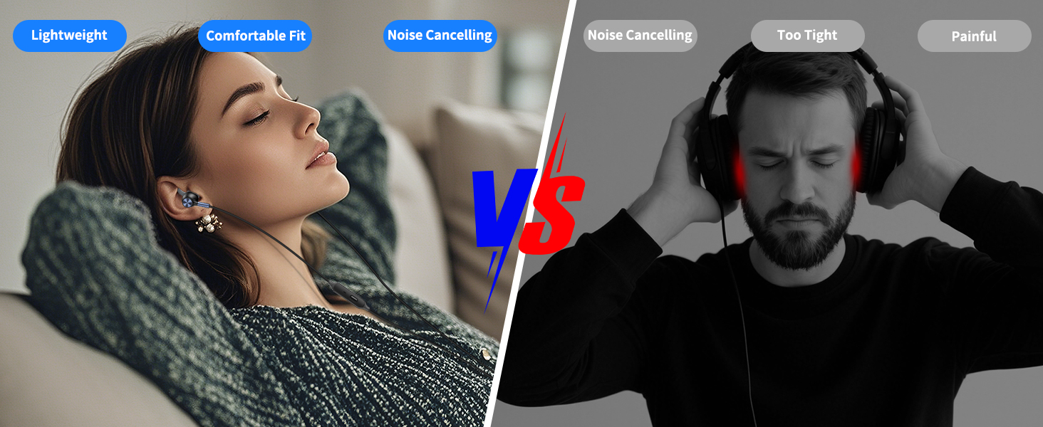 usb earbuds with microphone for pc