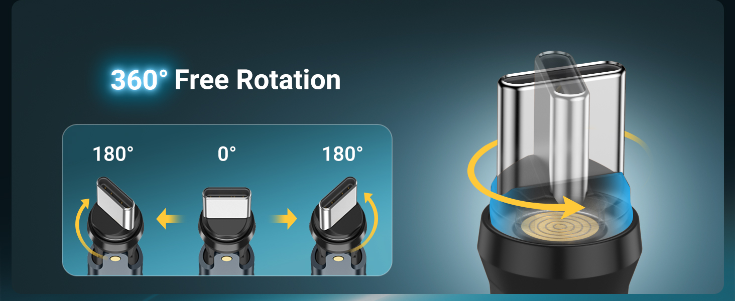 usb-c magnetic adapter right angle