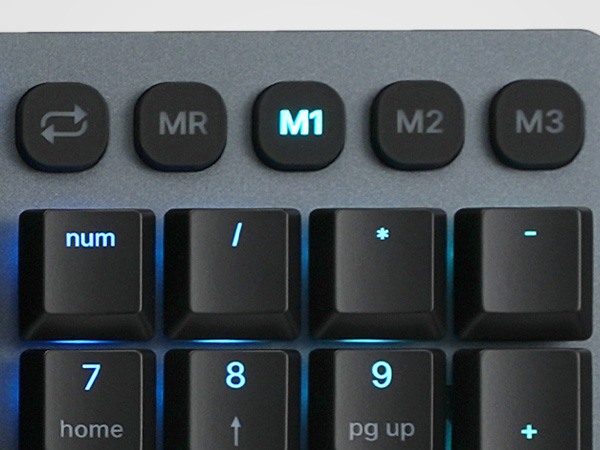 Perixx PERIBOARD-835BL Wireless Ergonomic Mechanical Keyboard - RGB Backlit - Low-Profile Blue Click...