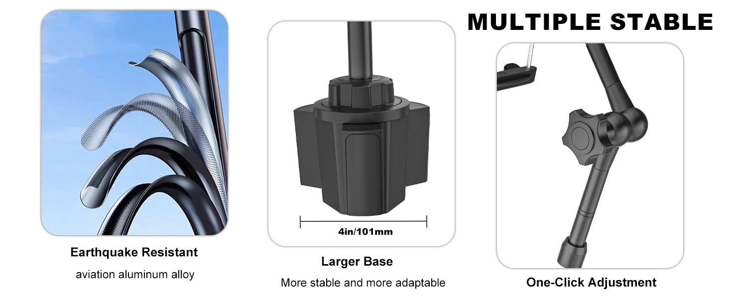 tablet cup holder mount