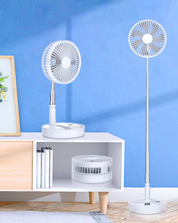 Foldable Standing Fan with Remote