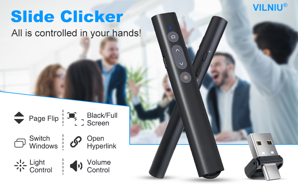 presentation clicker wireless