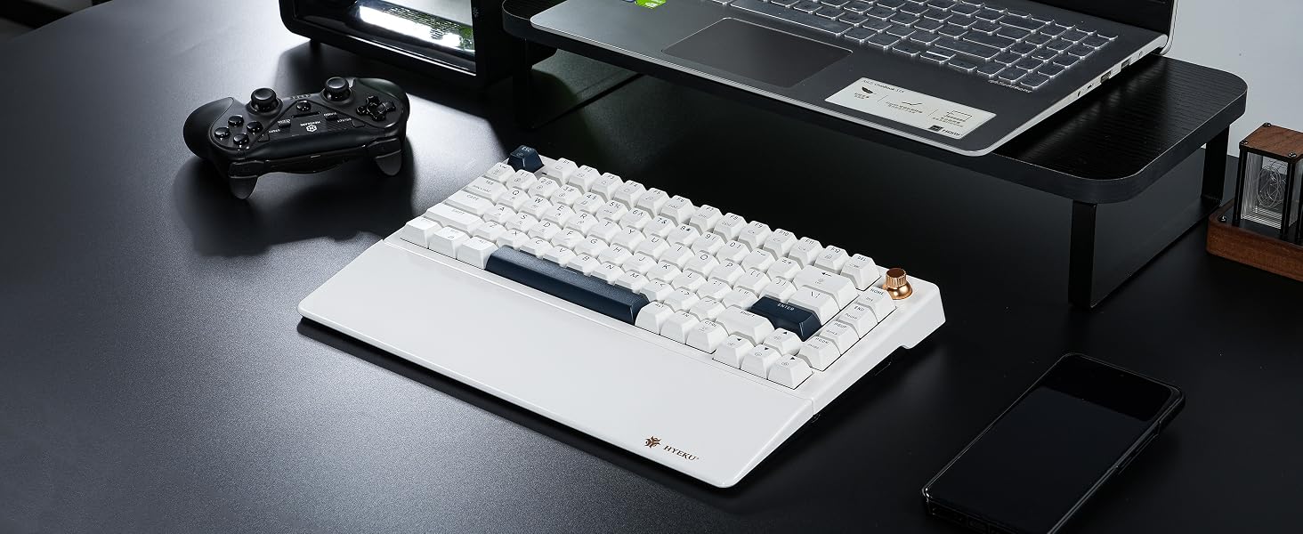 Hexgears E2sPro Mechanical Gaming Keyboard with Wrist Rest